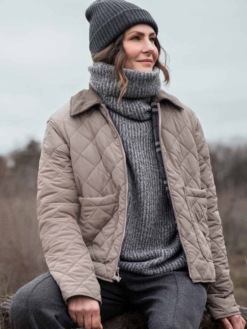 Steppjacke zum Wenden