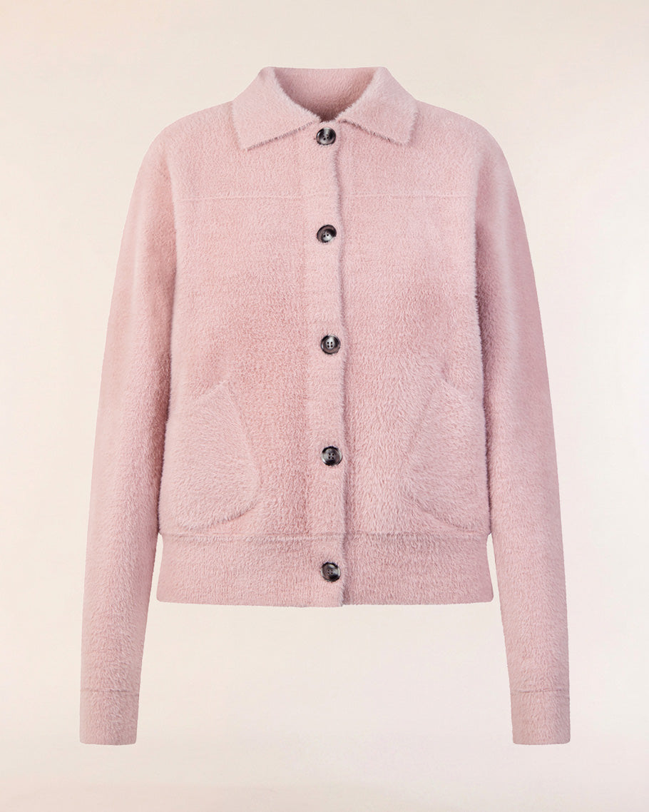 Freisteller kuschelige Strickjacke