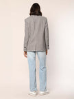 Blazer im Pepita Muster