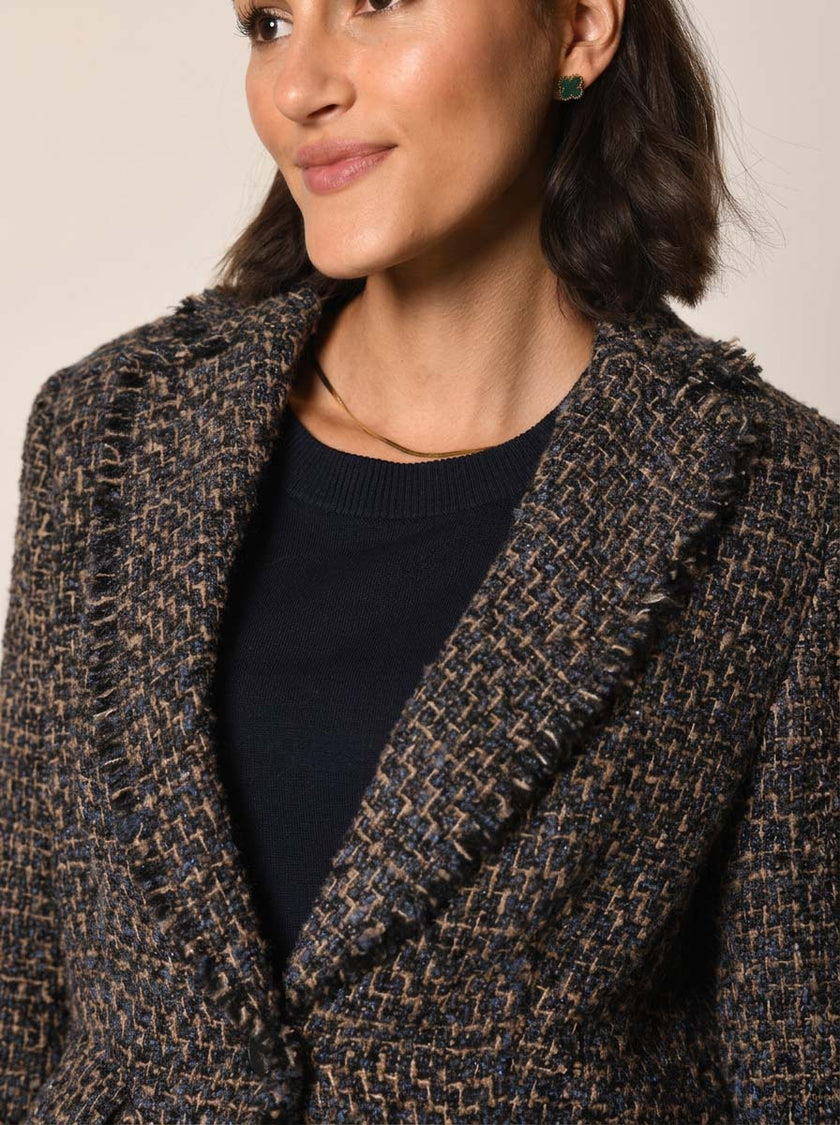 Bouclé Blazer