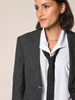 Flanell-Tweed Blazer