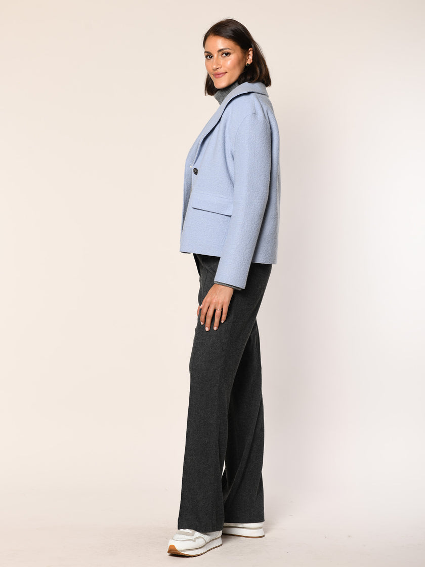 Boiled Wool Blazer