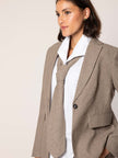 Flanell-Tweed Blazer