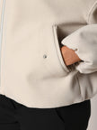 Blouson in Wolloptik