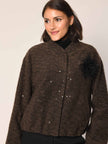 Bouclé Jersey Blouson