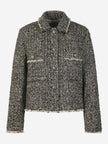 Elegante Bouclé Kastenjacke