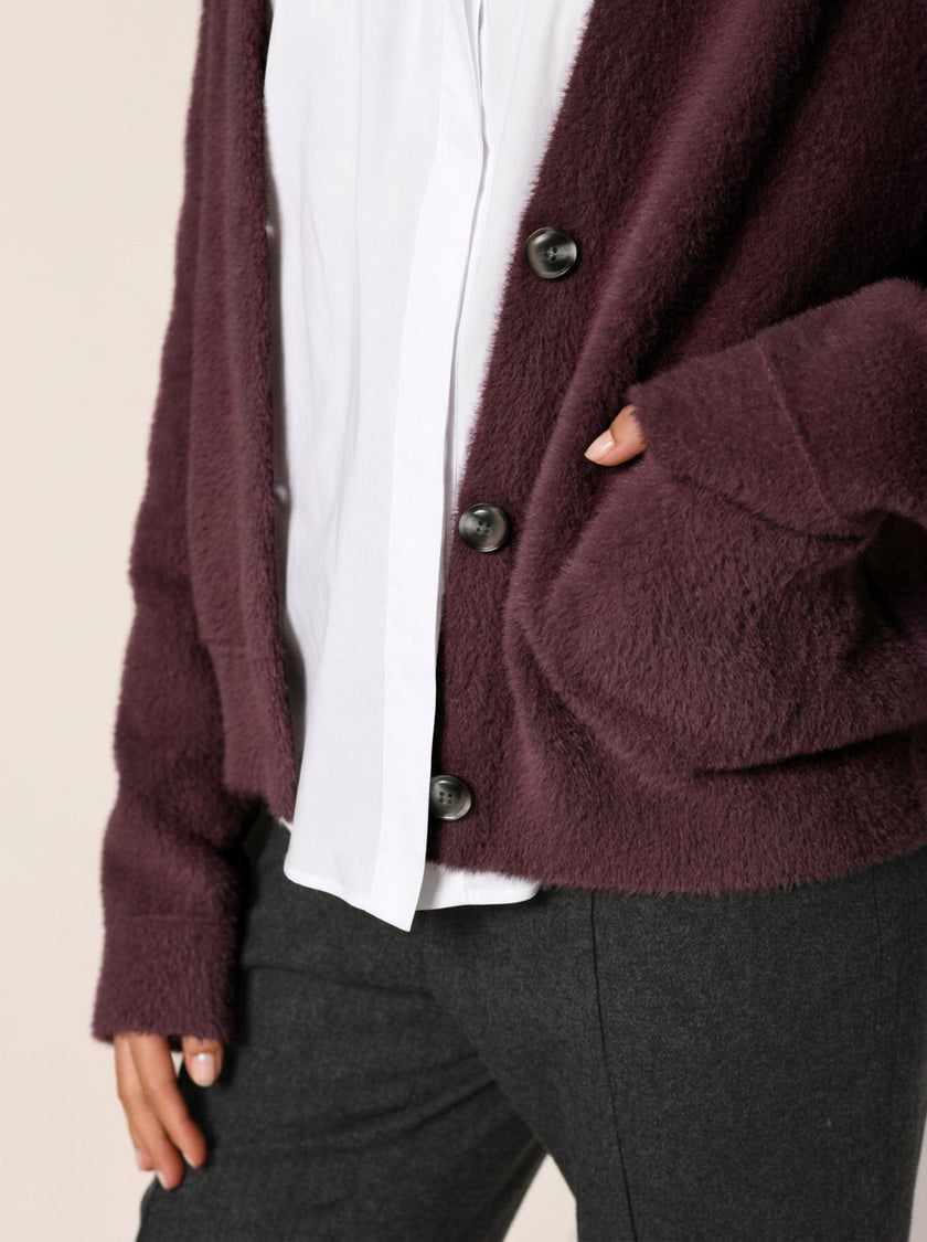 Kuscheliger Strickjacke