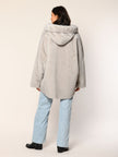 Kunstfell Wende-Capejacke