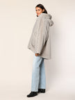 Kunstfell Wende-Capejacke