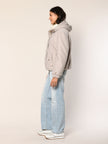 Wolljacke mit Kapuze