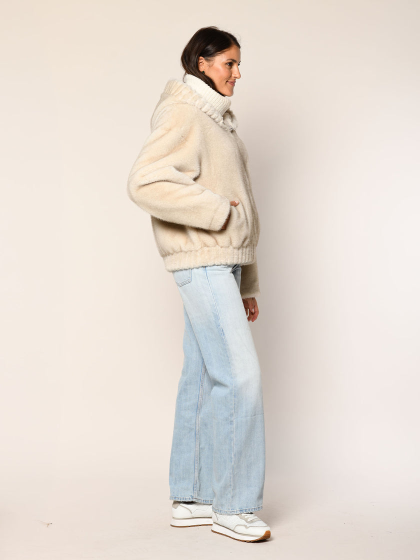 Webpelz Blouson