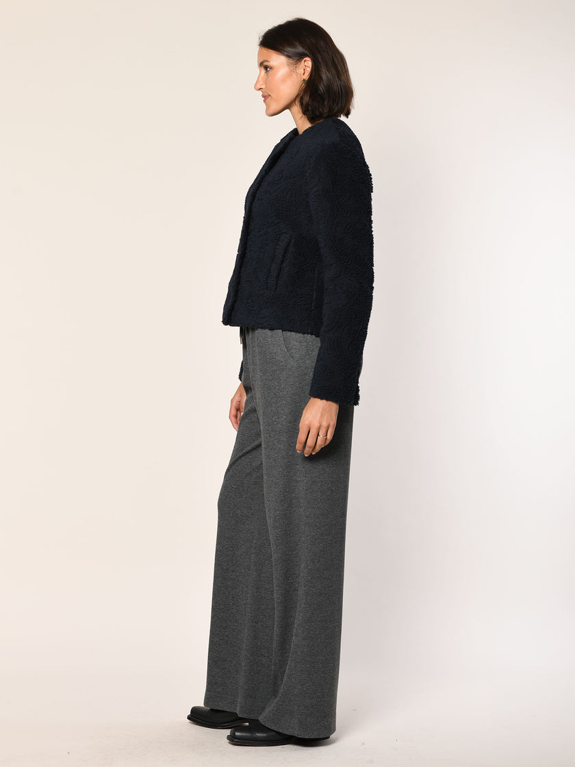 Teddy-Jacquard Jacke
