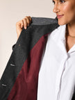 Flanell Tweed Jacke