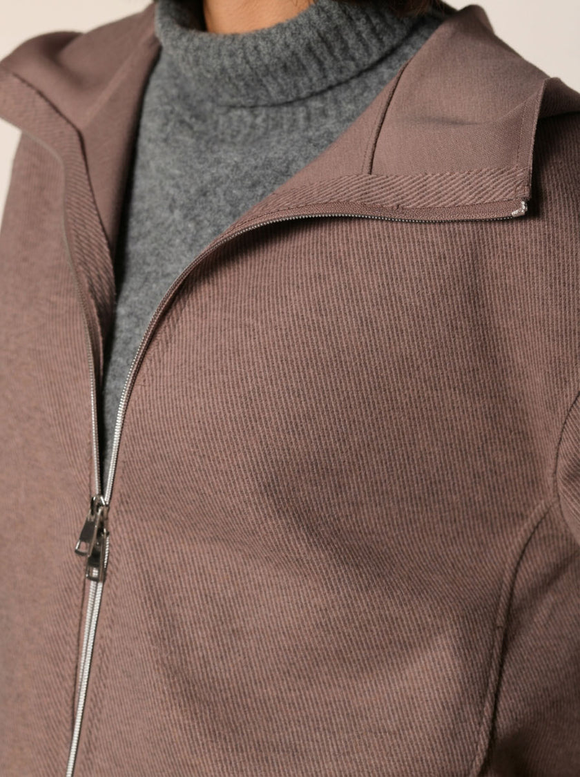 Jersey Jacke