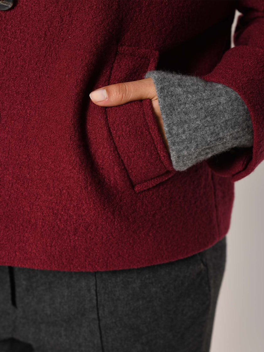 Boiled Wool Jacke