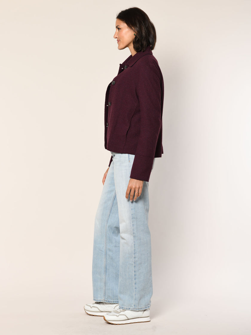 Wollstrick Kastenjacke