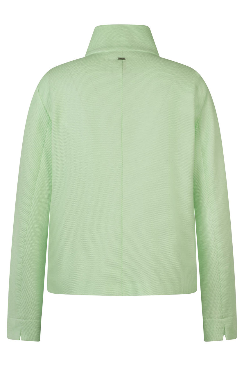 Kastenjacke aus strukturiertem Jersey