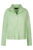 Kastenjacke aus strukturiertem Jersey