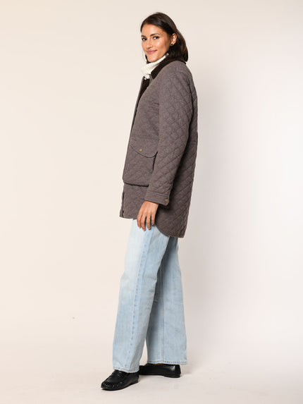 Steppmantel mit Cashmere Feeling