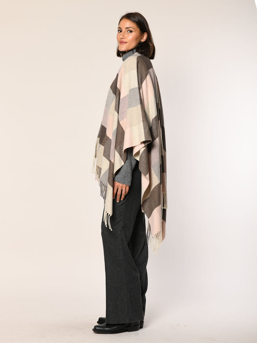 Flanell Poncho