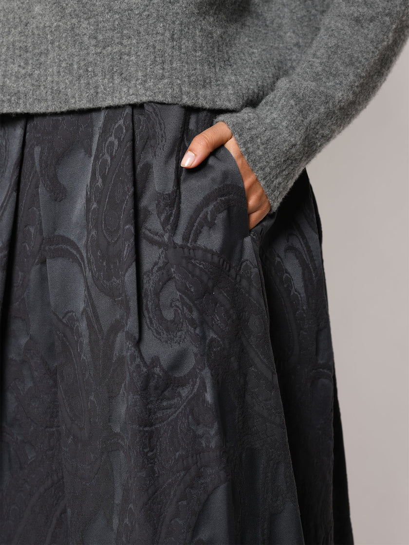 Jacquard Baumwoll Rock