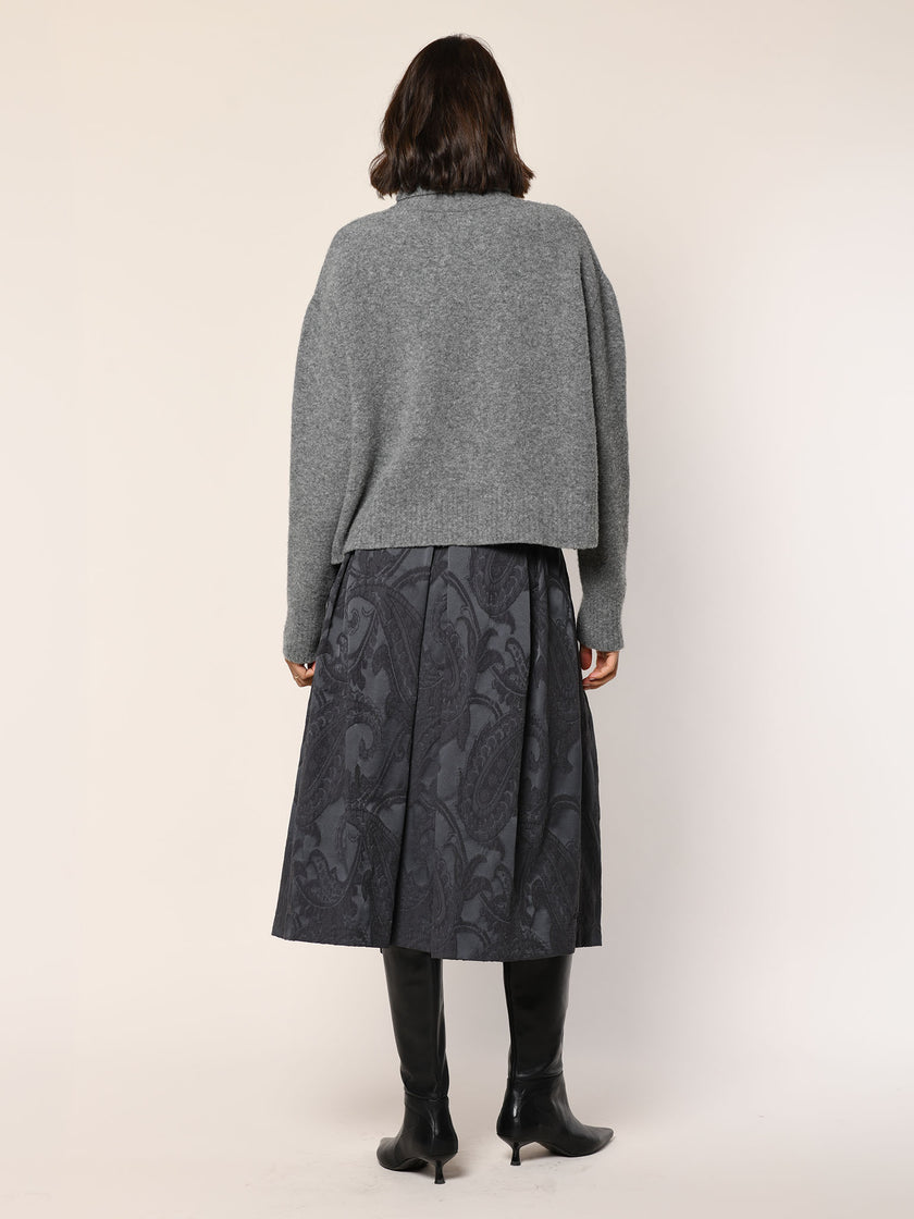 Jacquard Baumwoll Rock