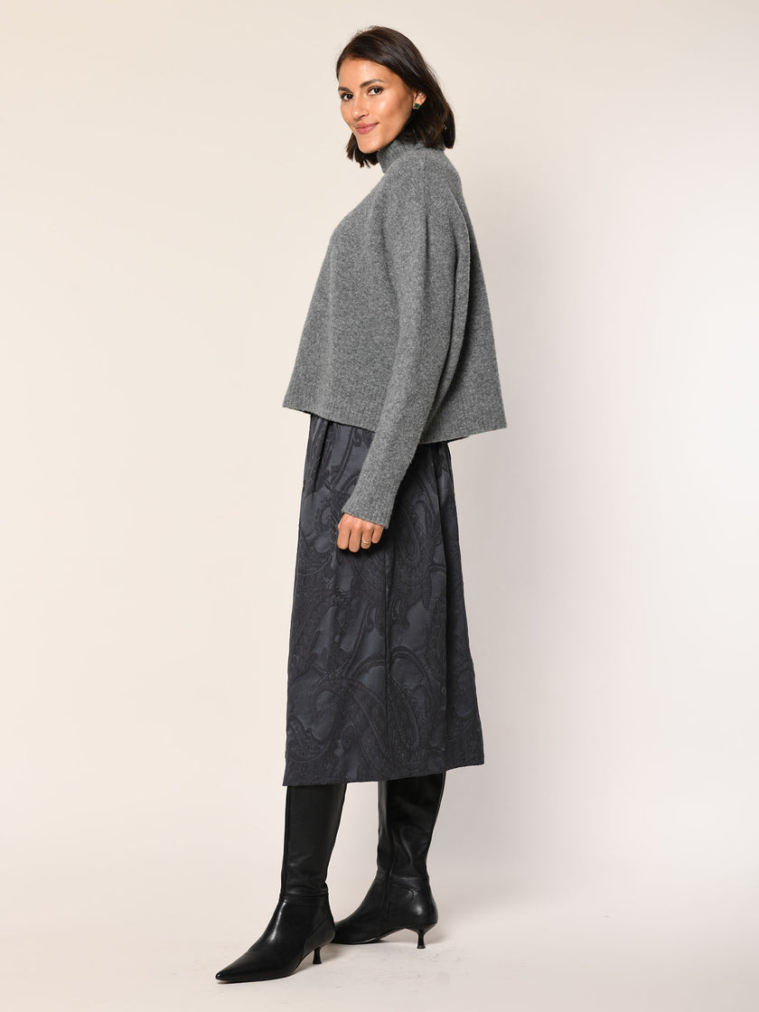Jacquard Baumwoll Rock
