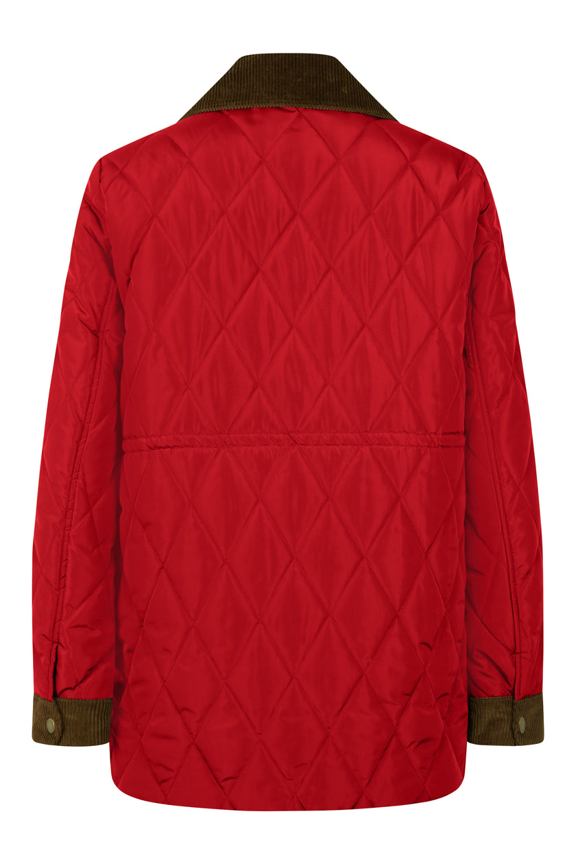 Steppmantel mit britischem Charme