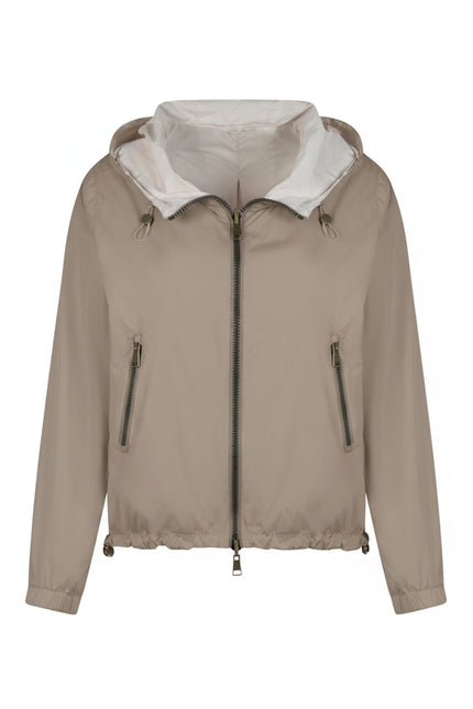 Wendejacke mit Kapuze